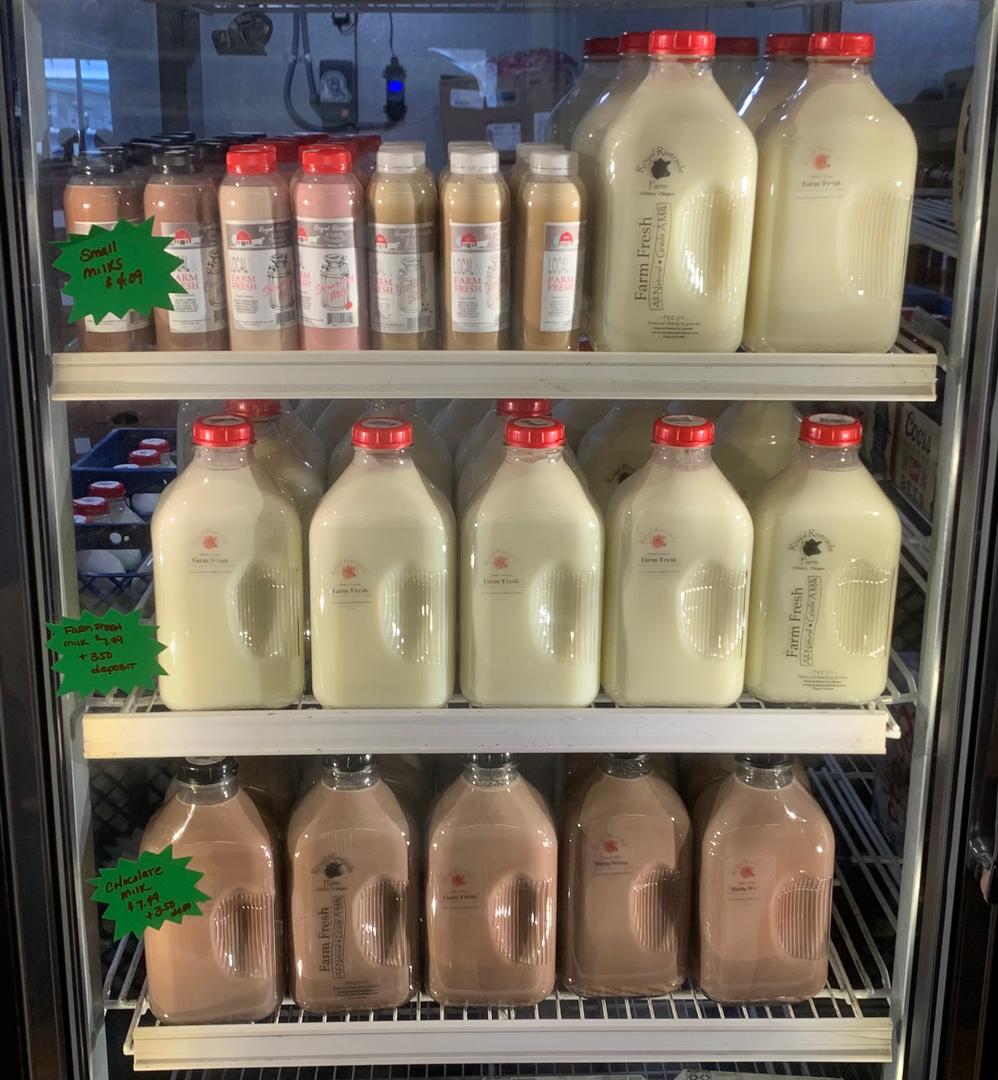 Farm Fresh Milk Restocked