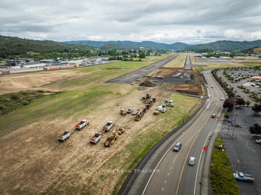 Roseburg Airport Expansion Underway