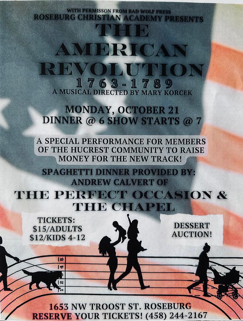 Quick Tickets for 10/21/24 Dinner/Musical Fundraiser Link