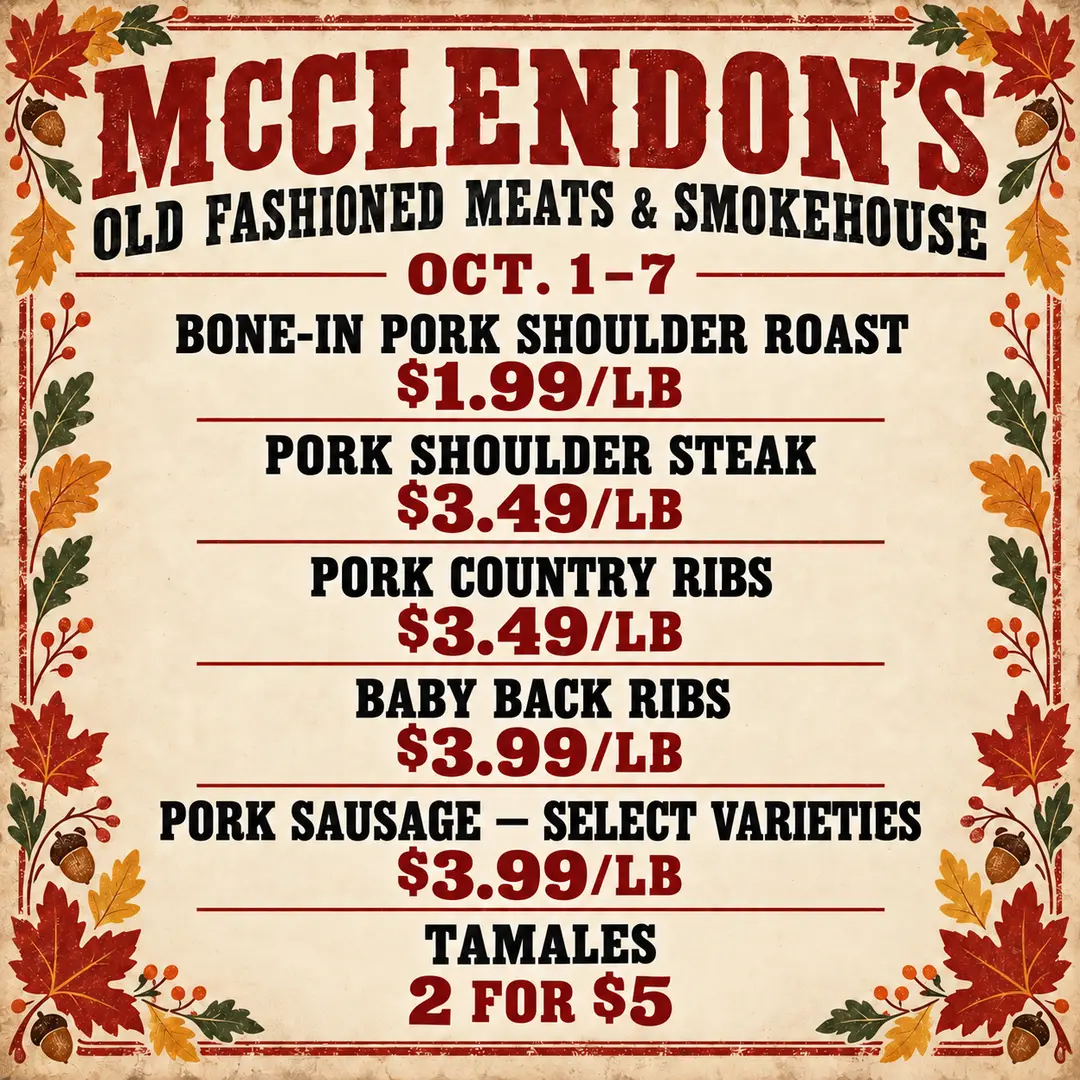 New ad. 10/1//27-10/7/26