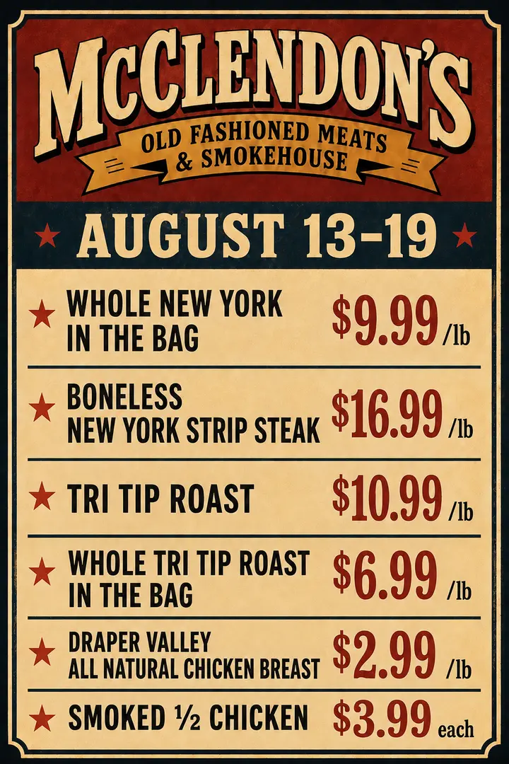Check out the new ad this week
