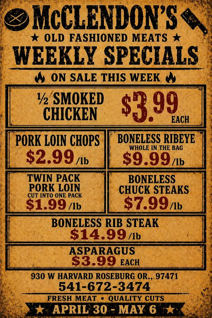 New add at McClendon’s