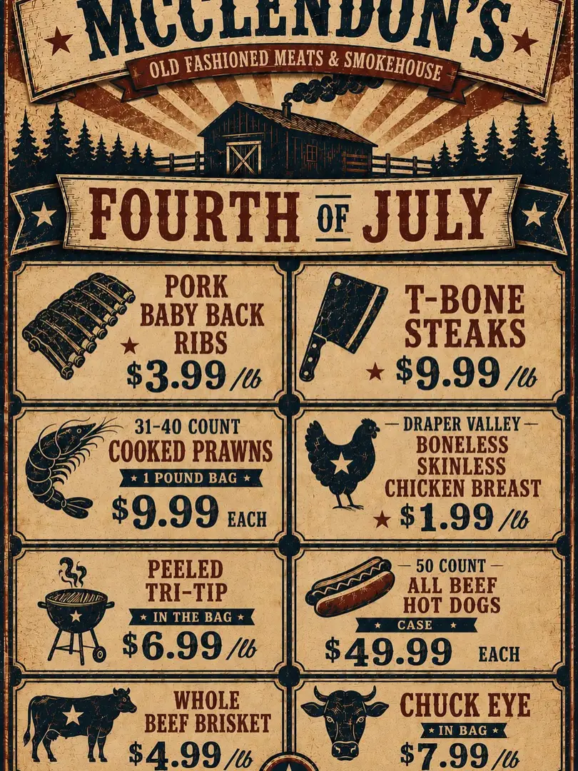 Check out our 4th of July ad