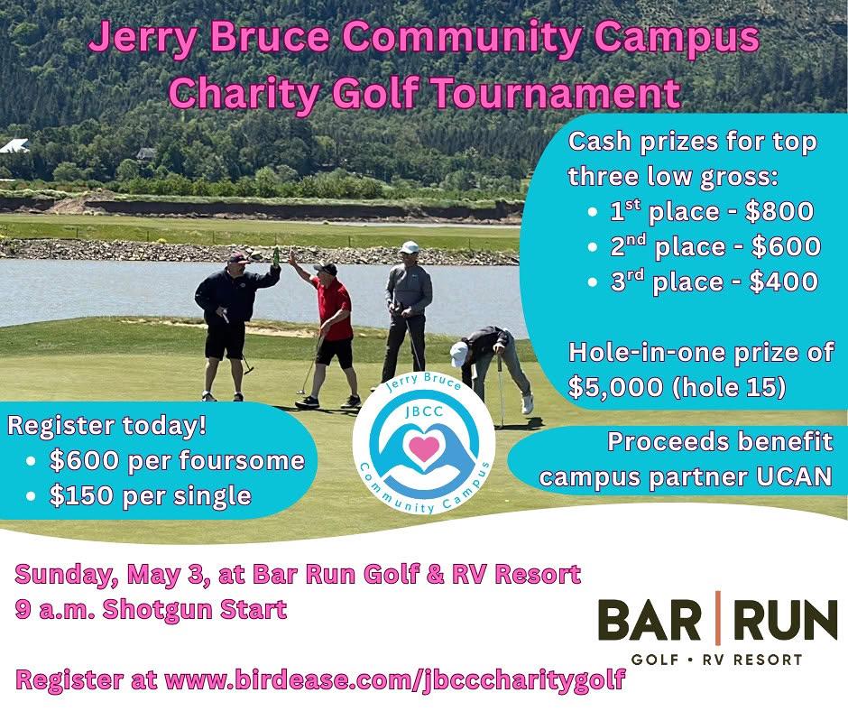Jerry Bruce Community Campus Hosts Third Annual Charity Golf Scramble