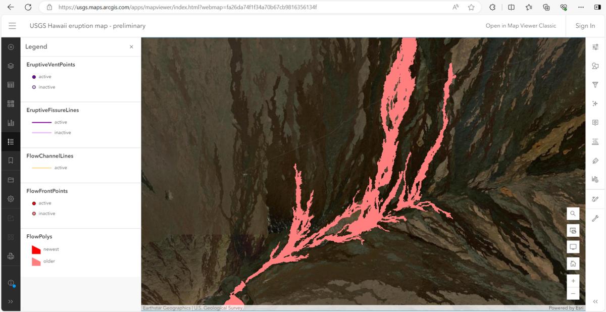 Introducing HVO's new online eruption map — USGS-HVO Volcano Watch
