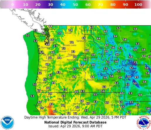Roseburg Weekly Weather: Warm Days Ahead Before Showers Return Next Week