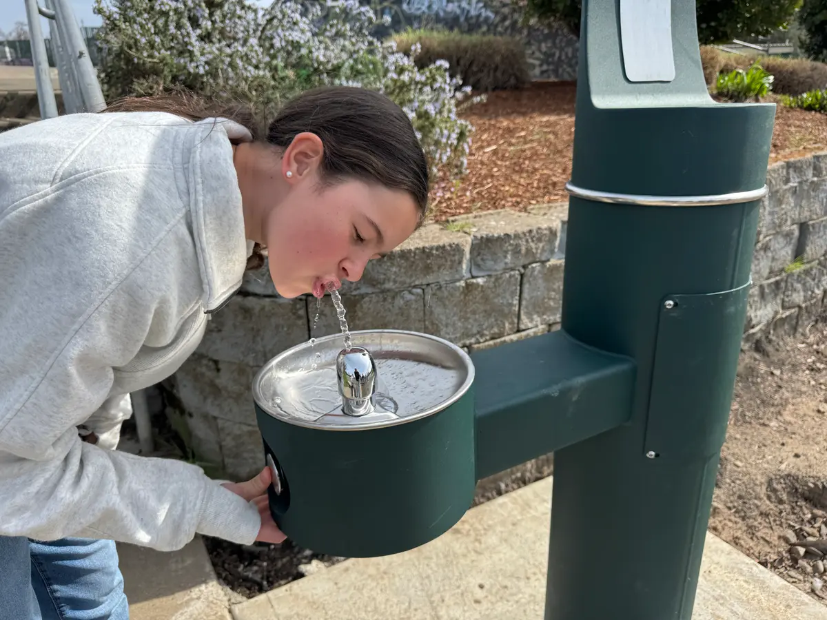 New Shade Structure and Drinking Fountain Installed at Roseburg Skate Park