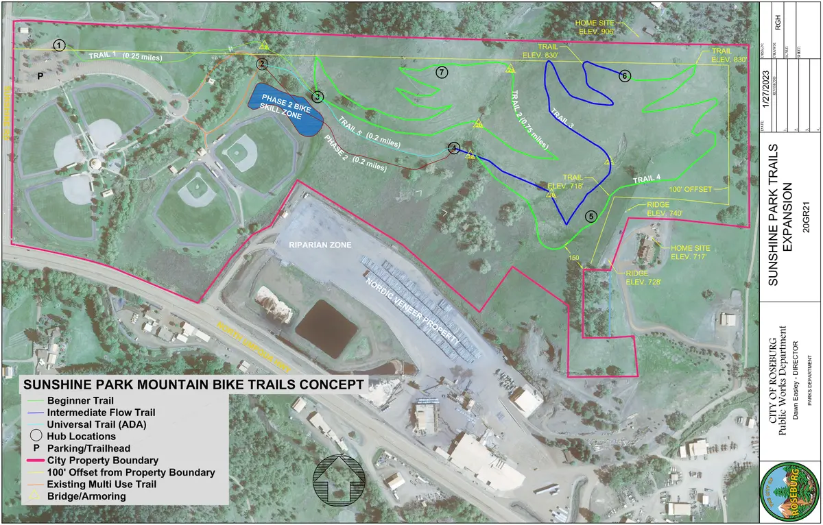 New Bike and Hiking Trails Coming to Sunshine Park