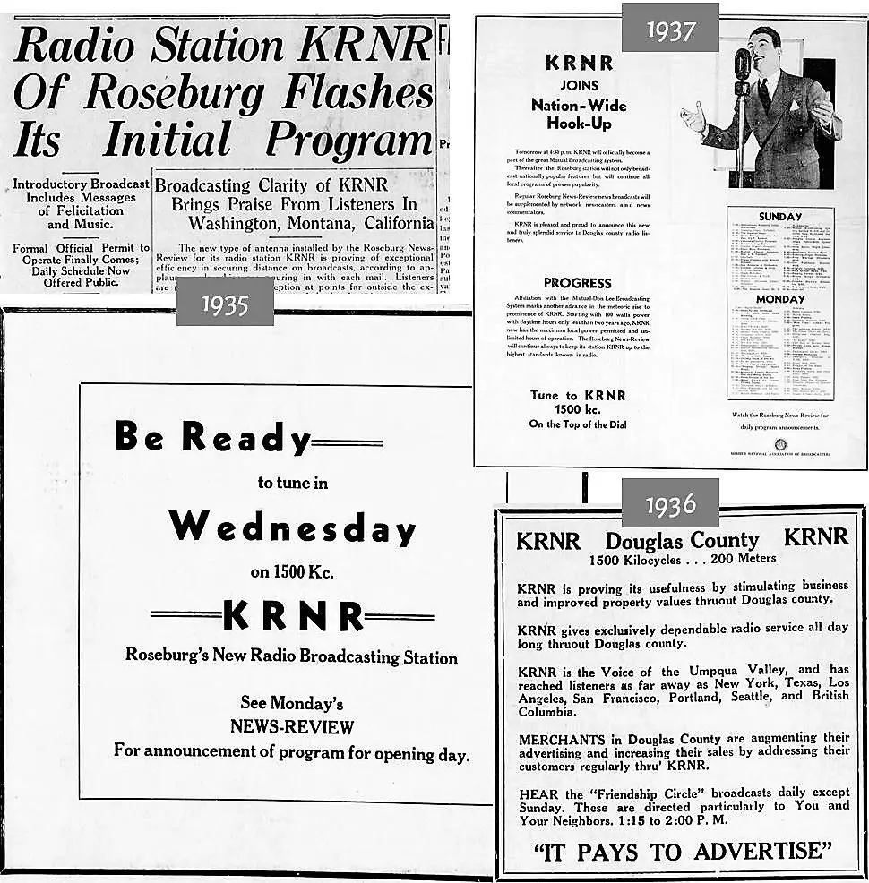The Story of KRNR Radio Station in Roseburg