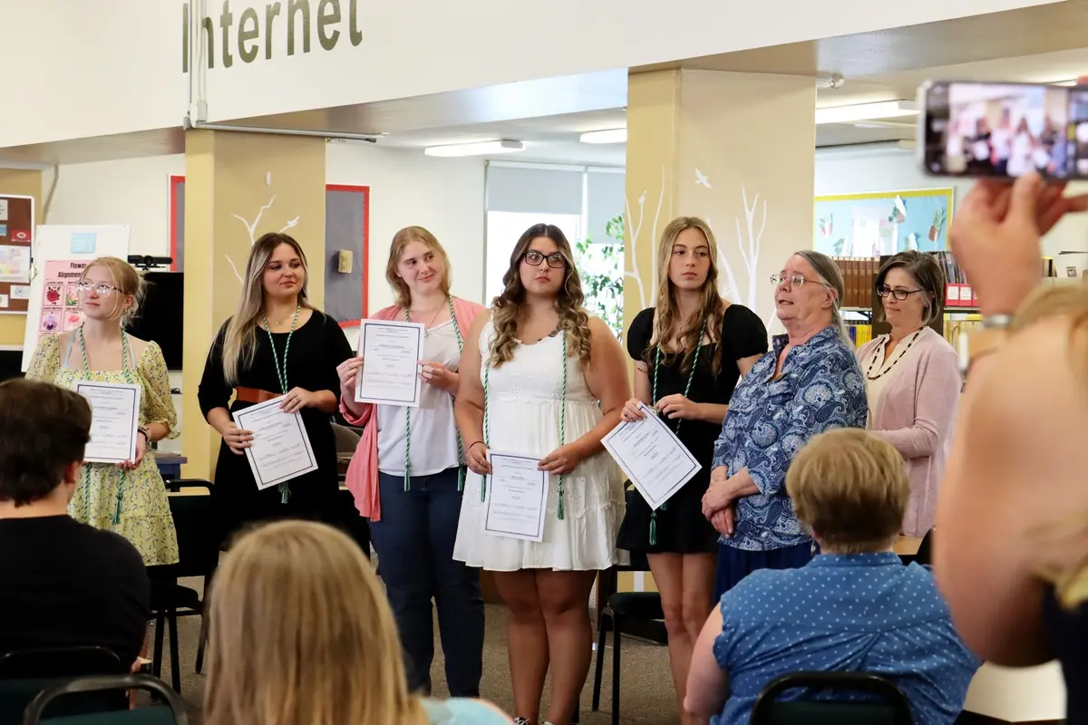 Roseburg High School Students Complete Nursing Assistant Level 1 Program