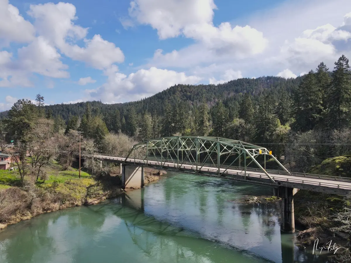 Lone Rock Bridge - Glide, Oregon