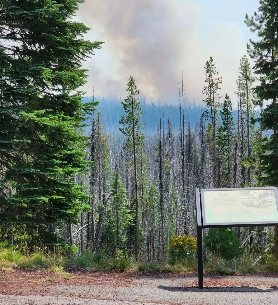 Expect Delays: OR 230 Near OR 138 Reduced to One Lane Due to Middle Fork Fire