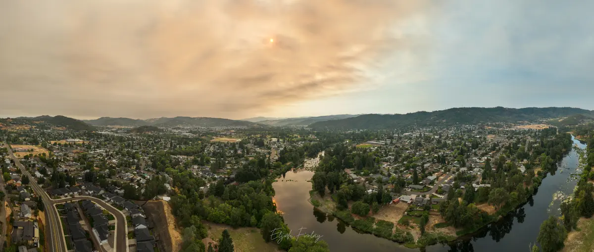 Drift Smoke Seen in Douglas County is From Emigrant Fire