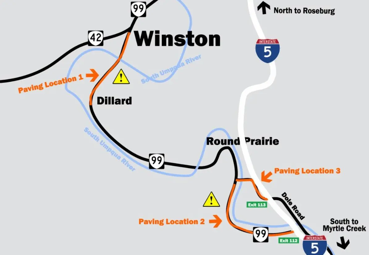 Hwy 99 South & Dole Road Upgrades Begin in May: Expect Delays