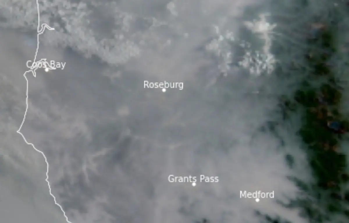 Tyee Ridge Complex Fire NW of Roseburg — Roseburg Tracker