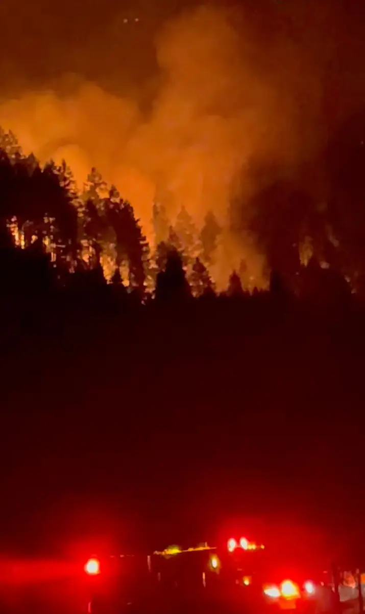 Tyee Ridge Complex Grows to Over 1,500 Acres, 109 Structures Threatened ...