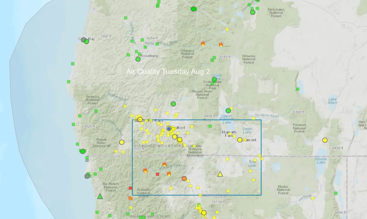 Overnight Lightning Starts Several New Fires — Roseburg Tracker