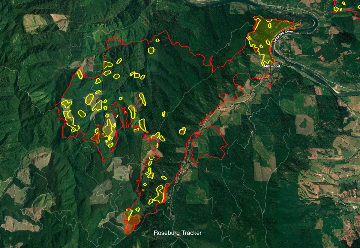 Containment of Tyee Ridge Complex Increases to 48%, Mop Up Work ...