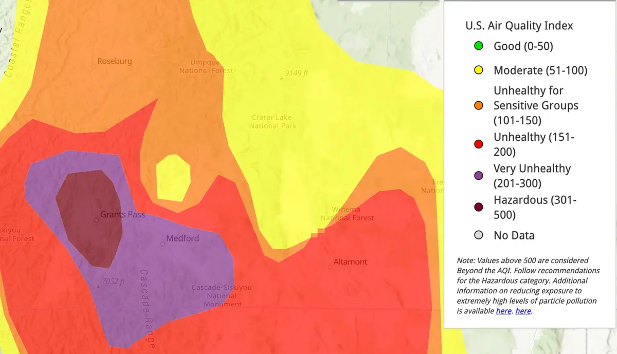 Tyee Ridge Complex Fire NW of Roseburg — Roseburg Tracker