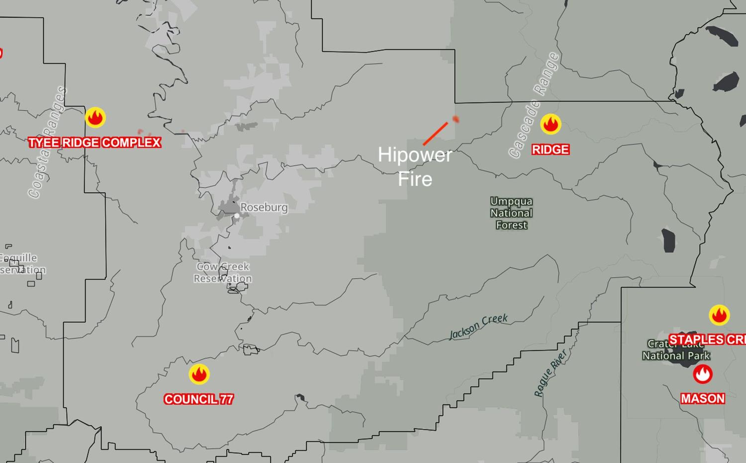Lightning Starts 13 New Fires in the Umpqua District — Roseburg Tracker