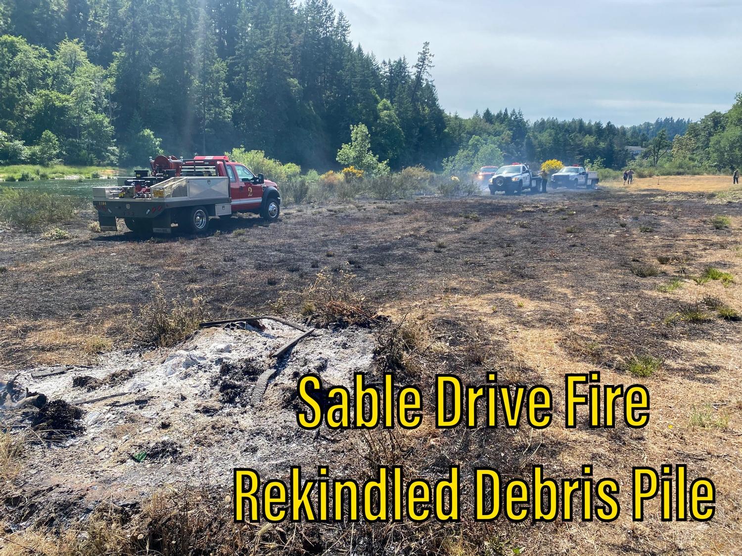 Sable Drive Fire — Roseburg Tracker