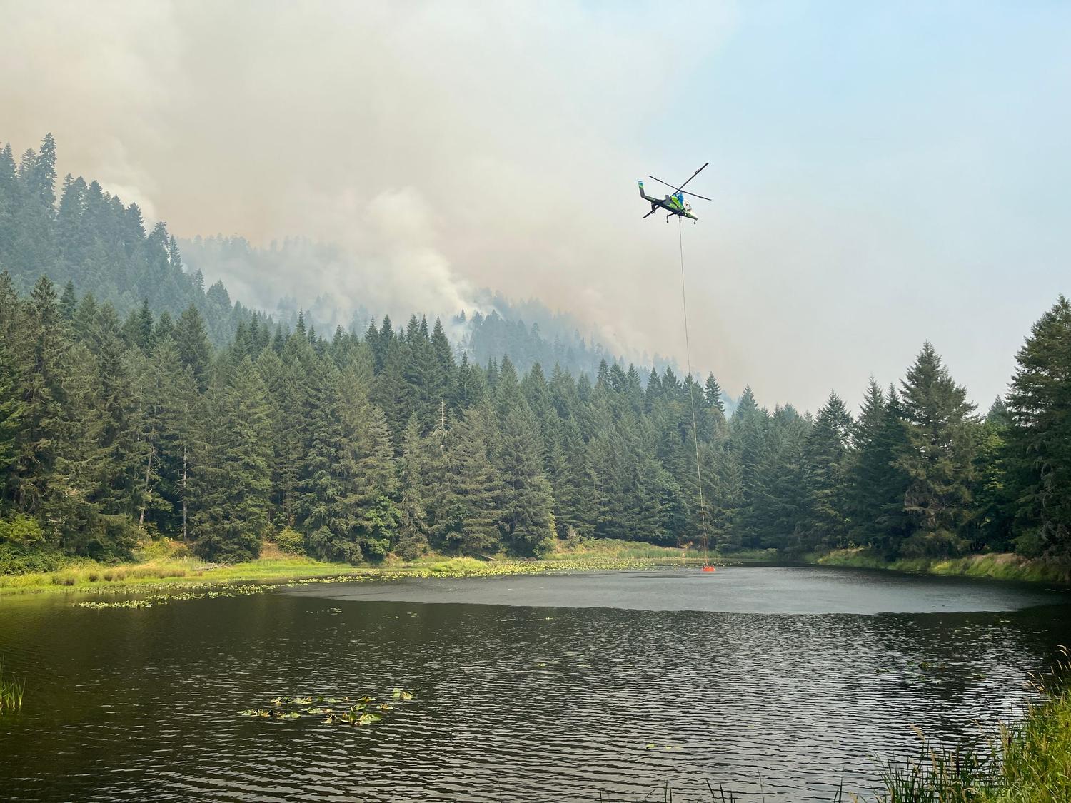 Friday Morning Update: Still No Structures or Homes Lost in Tyee Ridge ...