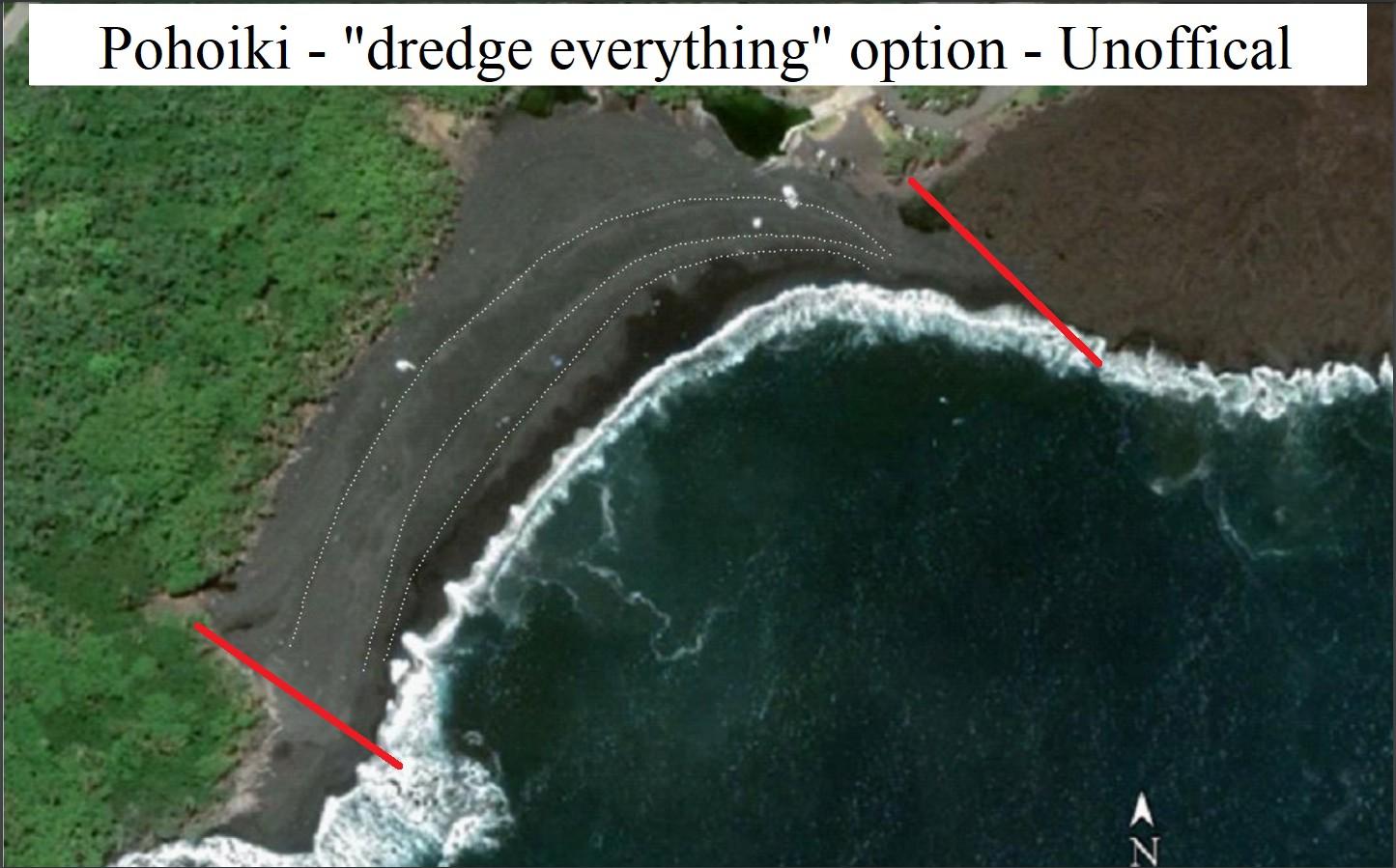Pohoiki Boat Ramp - Key Steps Identified and Dredging Everything ...