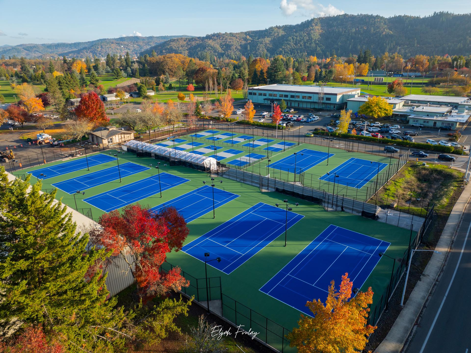 Roseburg's New Tennis and Pickleball Facility Set to Open in March