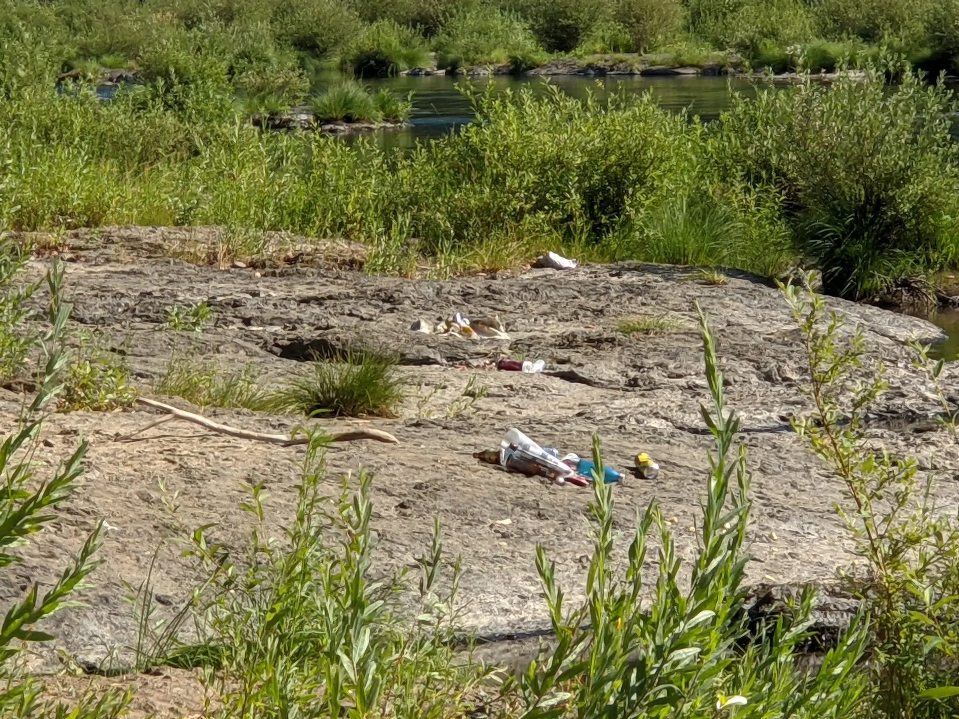 Bitcoin Bounty: Trash Pickup at Rope Swing on the North Umpqua River