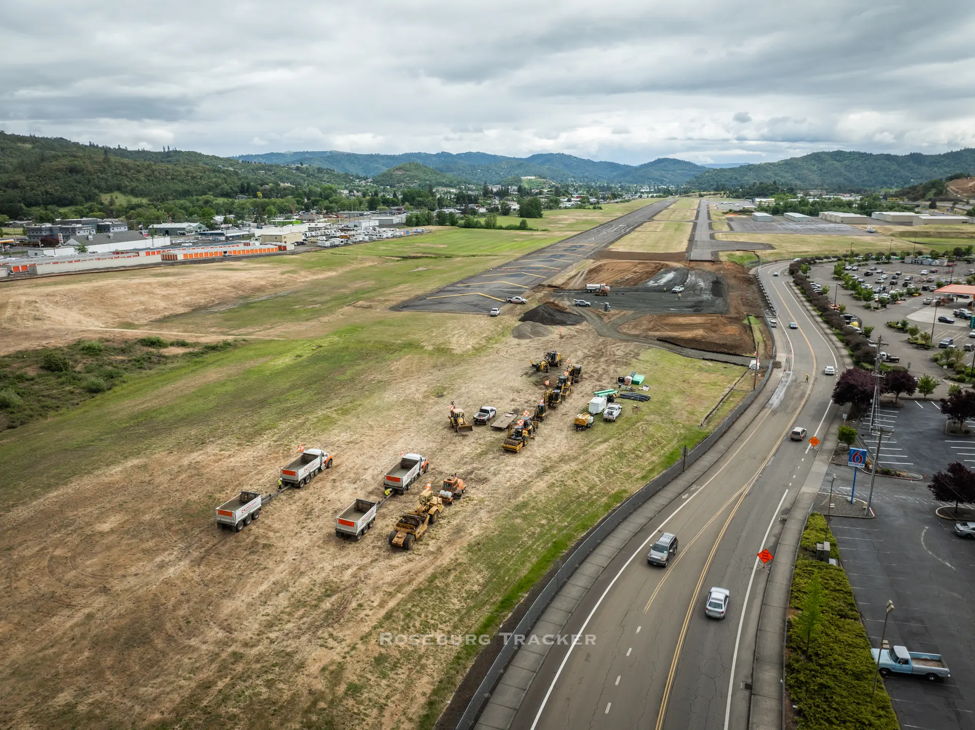 Roseburg Airport Expansion Underway