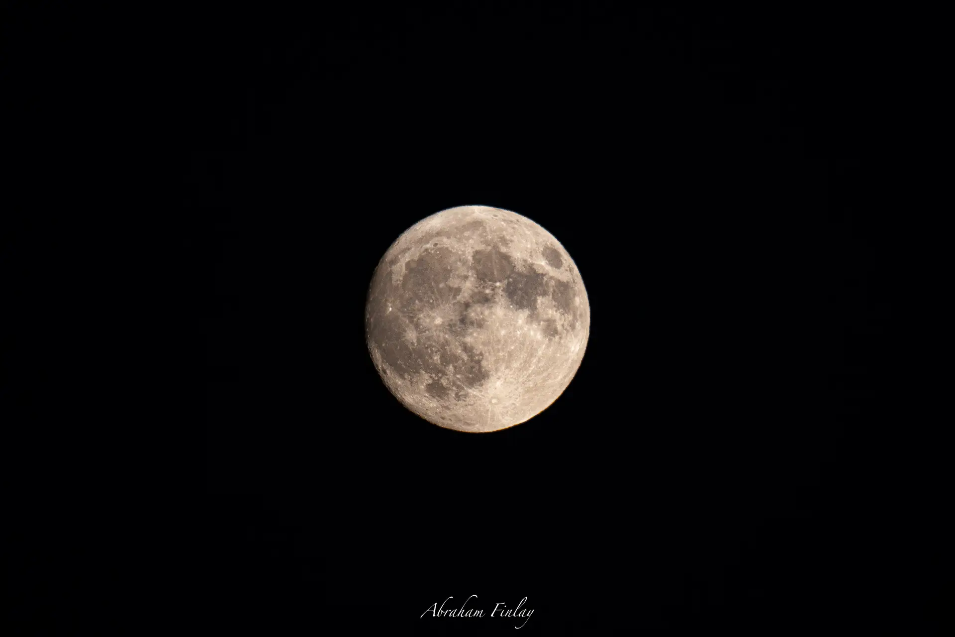 Harvest Moon Over Roseburg