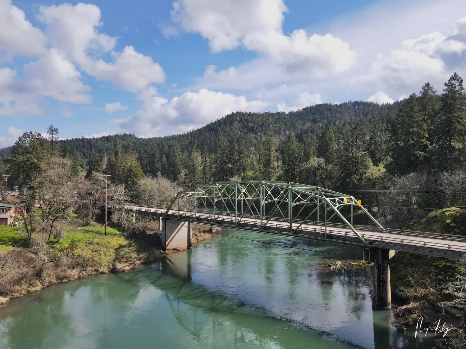 Lone Rock Bridge - Glide, Oregon