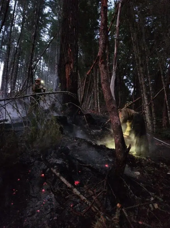 Lightning Storm Starts Multiple Fires in Douglas County — Roseburg Tracker