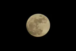 Full Moon Visible Tonight Over Roseburg