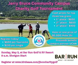 Jerry Bruce Community Campus Hosts Third Annual Charity Golf Scramble
