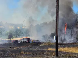 Avoid Diamond Lake Boulevard as Firefighters Battle Natural Cover Fire