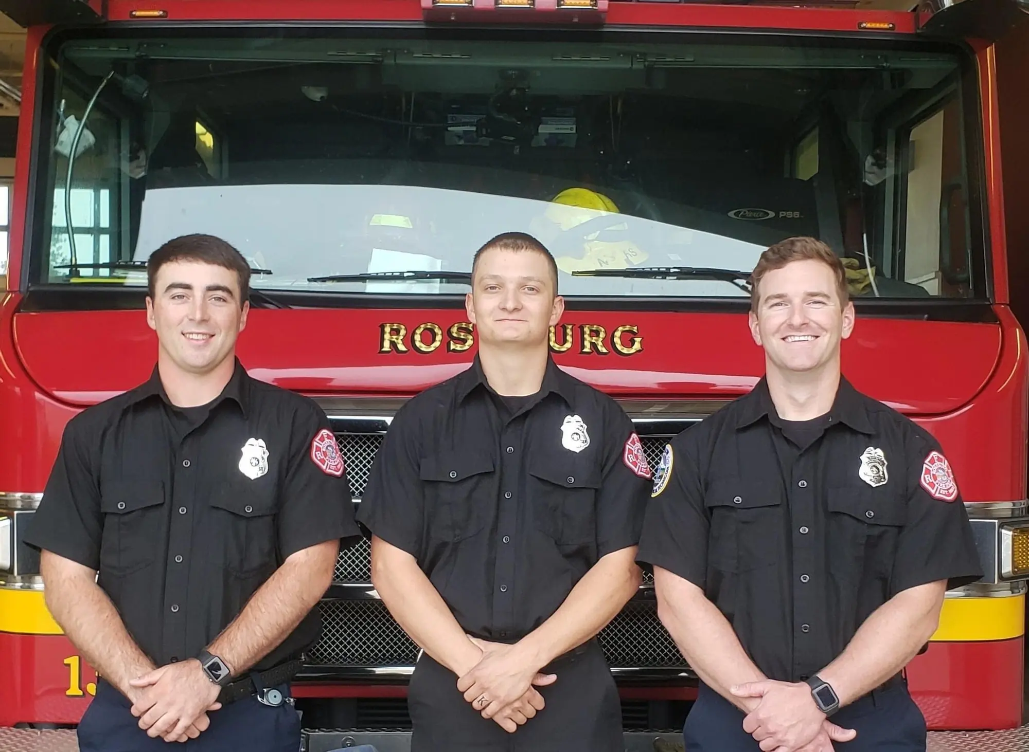 Roseburg Fire Department Welcomes Three New Firefighters — Roseburg Tracker