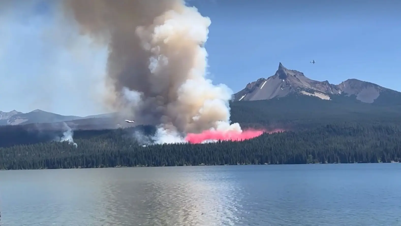 Trail Fire Near Diamond Lake Grows to 100 Acres — Roseburg Tracker