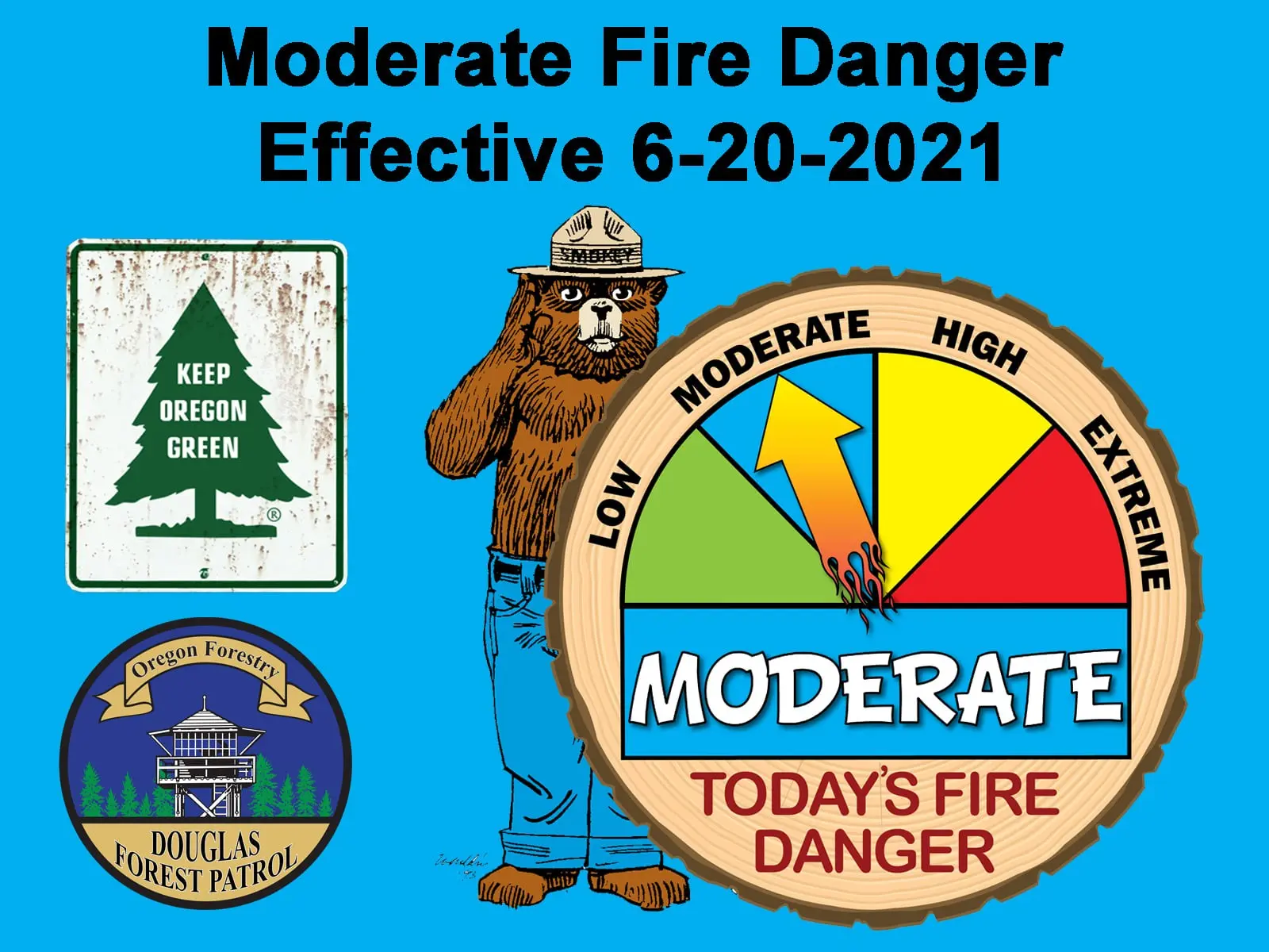 Fire Danger Increases Sunday, June 20th Within the Douglas District ...