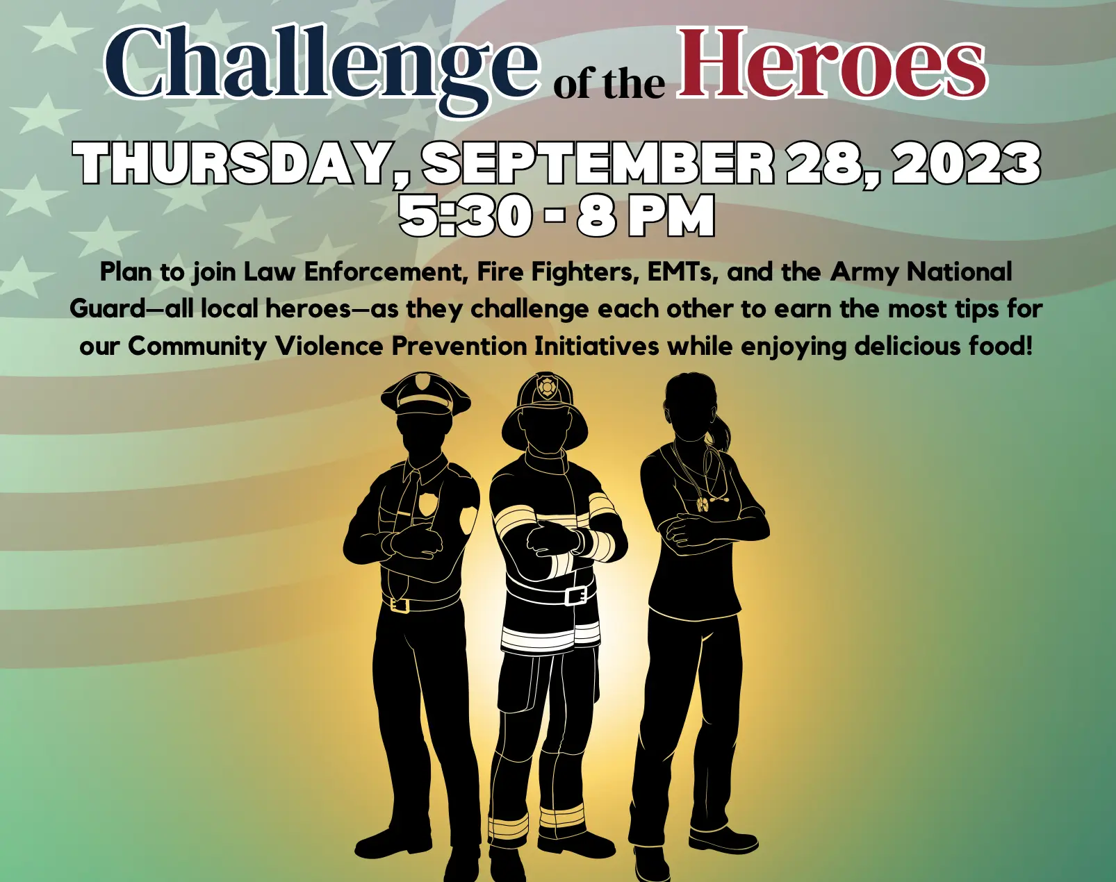 Challenge of the Heroes Slated for Thursday, September 28 — Roseburg ...