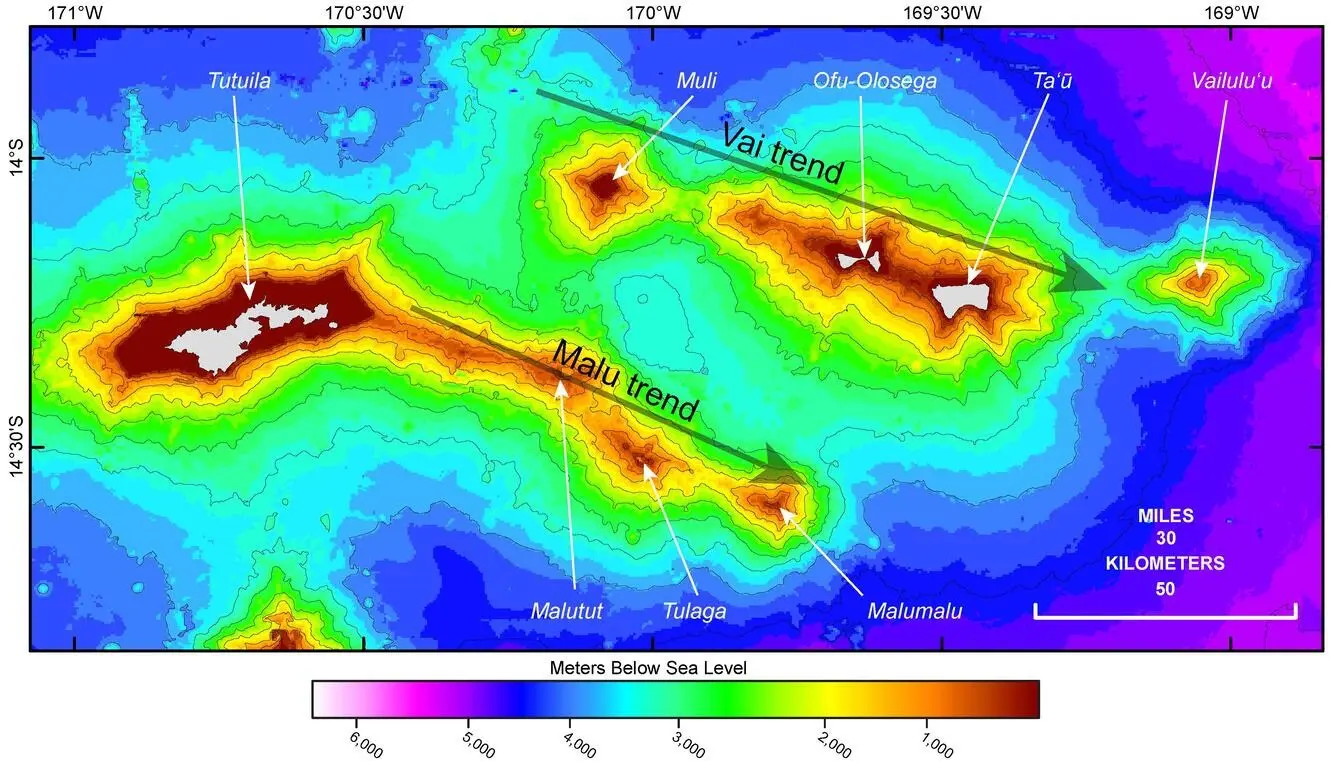 Volcanoes of American Samoa - USGS Volcano Watch — Hawaii Tracker