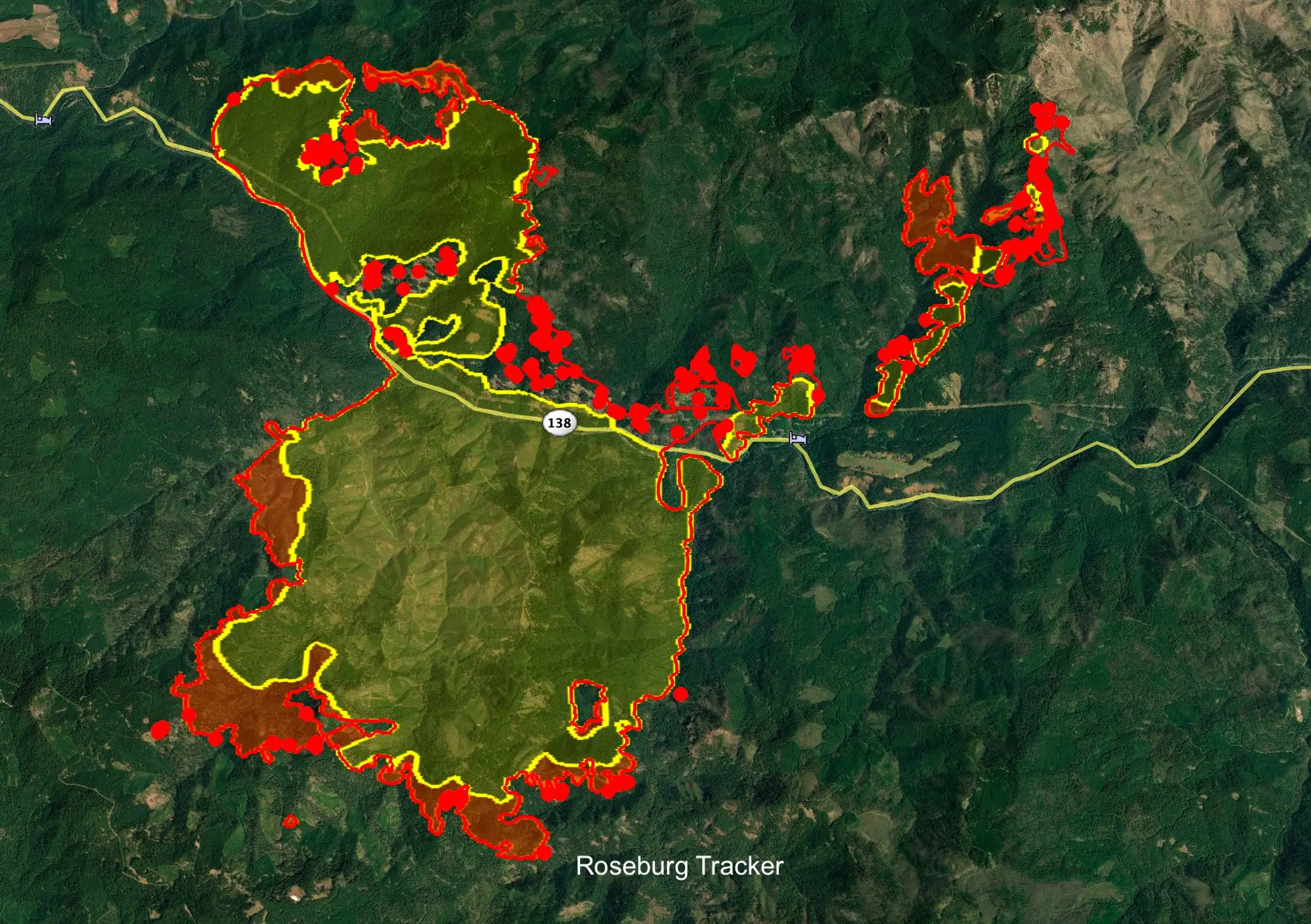 Jack Fire Grows to 12,533 Acres — Roseburg Tracker